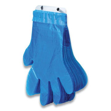 Inteplast Group Reddi-to-go Poly Gloves On Wicket, One Size, Clear, 8,000-carton freeshipping - TVN Wholesale